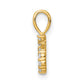 Diamond Number 5 Pendant - WBC