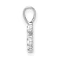 Diamond Number 6 Pendant - WBC