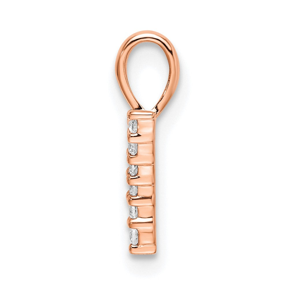 Diamond Number 7 Pendant - WBC