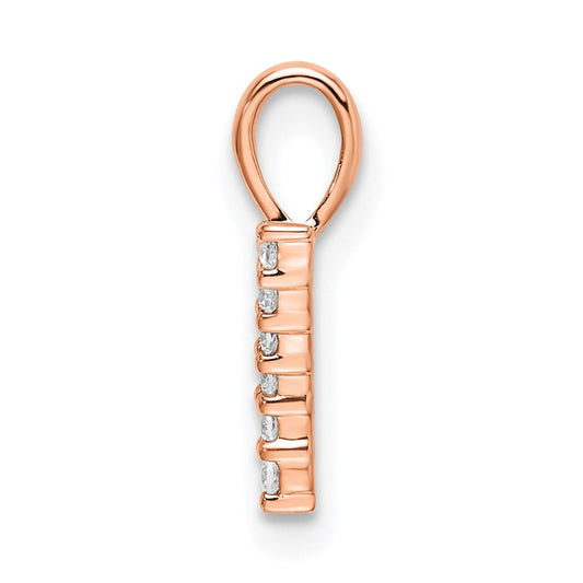 Diamond Number 7 Pendant - WBC