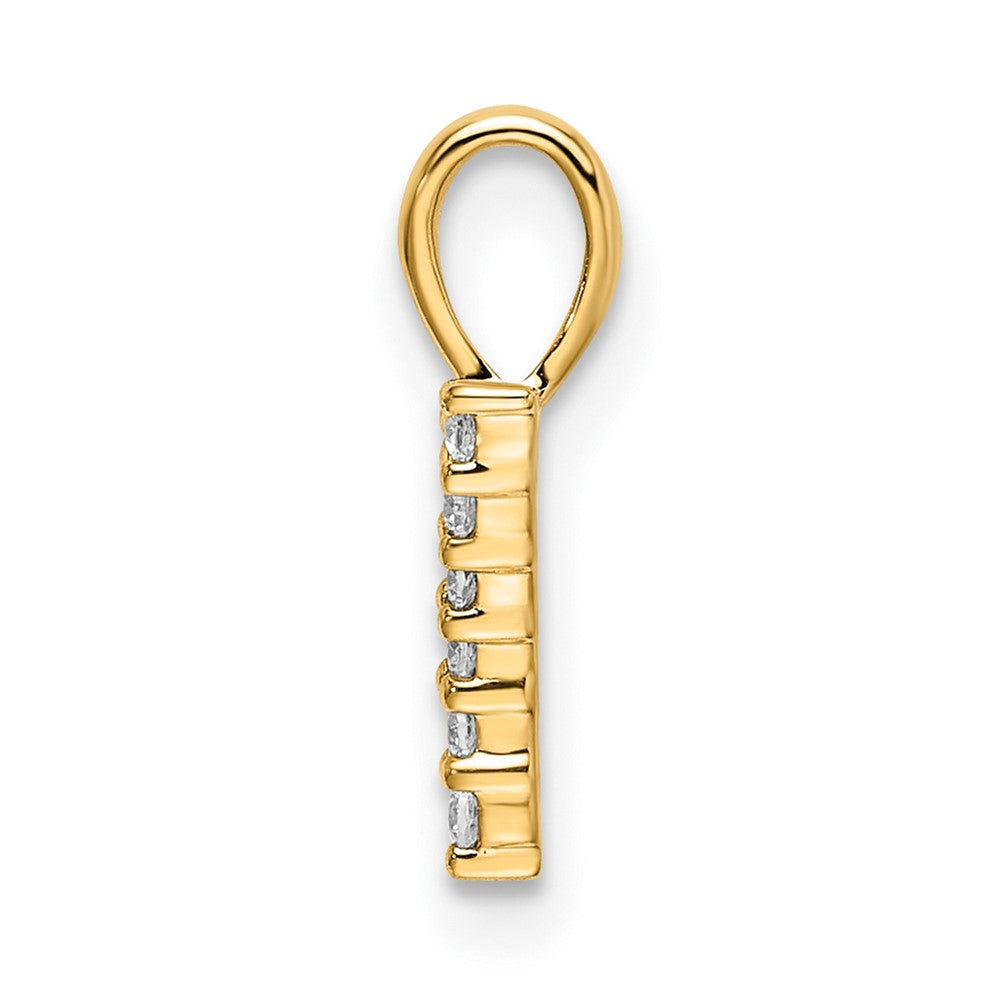 Diamond Number 7 Pendant - WBC