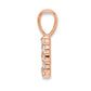 Diamond Number 9 Pendant - WBC