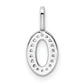 Diamond Number 0 Pendant - WBC