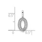 Diamond Number 0 Pendant - WBC