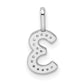 Diamond Number 3 Pendant - WBC