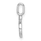 Diamond Number 5 Pendant - WBC