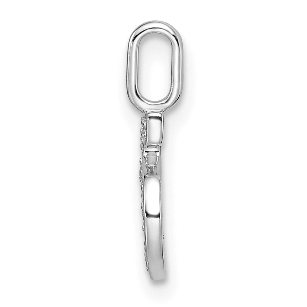 Diamond Number 5 Pendant - WBC