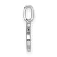 Diamond Number 6 Pendant - WBC