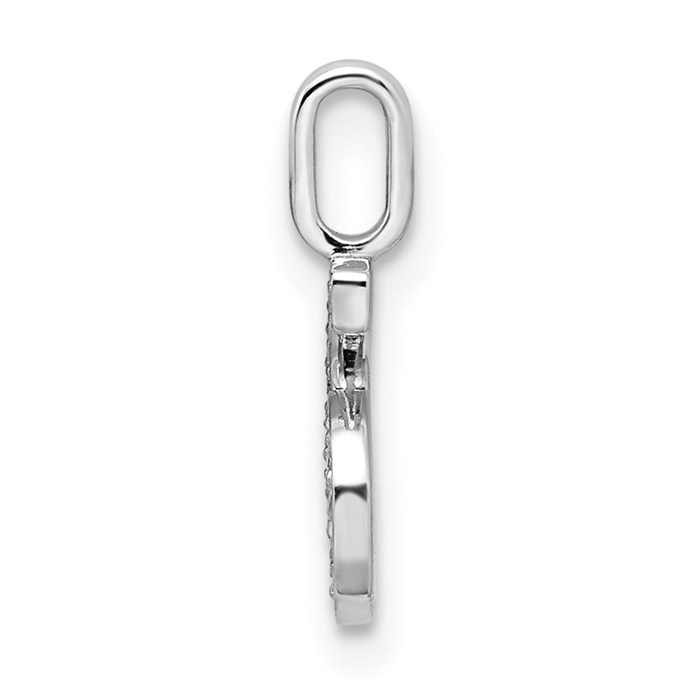 Diamond Number 6 Pendant - WBC