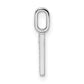 Diamond Number 7 Pendant - WBC