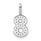 Diamond Number 8 Pendant - WBC