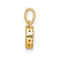 Diamond Letter C Initial with Bail Pendant - WBC