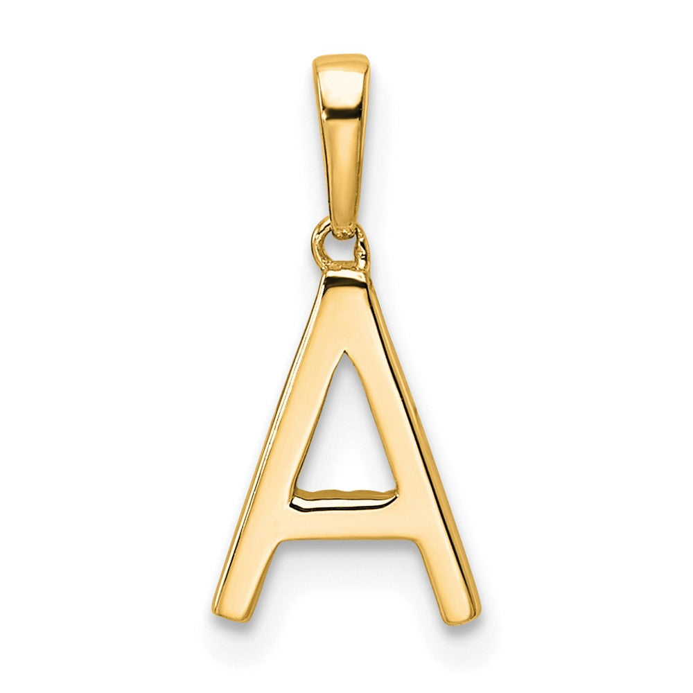 Diamond Letter A Initial Pendant - WBC