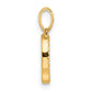 Diamond Letter D Initial Pendant - WBC
