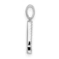Diamond Letter L Initial Pendant - WBC