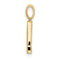 Diamond Letter L Initial Pendant - WBC