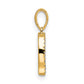 Diamond Letter O Initial Pendant - WBC