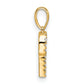 Diamond Letter P Initial Pendant - WBC