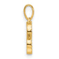 Diamond Letter S Initial Pendant - WBC