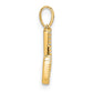 Diamond Letter W Initial Pendant - WBC