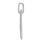 Diamond Initial G Dog Tag Charm - WBC