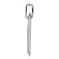 Diamond Initial T Dog Tag Charm - WBC
