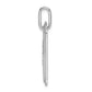 Diamond Initial Y Dog Tag Charm - WBC