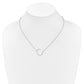 Sideways Diamond Initial C Necklace - WBC