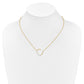 Sideways Diamond Initial C Necklace - WBC