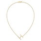 Sideways Diamond Initial H Necklace - WBC