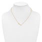 Sideways Diamond Initial I Necklace - WBC