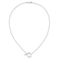 Sideways Diamond Initial P Necklace - WBC
