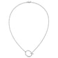 Sideways Diamond Initial Q Necklace - WBC