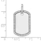 Personalized Diamond Dog Tag Charm - WBC
