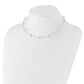 5.5- Near Round Freshwater Cultured Pearl 12-station Necklace - WBC