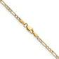 Semi-solid with Rhodium PavÇ Figaro Chain - WBC