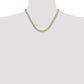 Semi-solid with Rhodium PavÇ Curb Chain - WBC