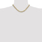 Semi-solid with Rhodium PavÇ Curb Chain - WBC