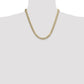Semi-solid with Rhodium PavÇ Curb Chain - WBC