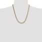 Semi-solid with Rhodium PavÇ Curb Chain - WBC
