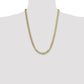 Semi-solid with Rhodium PavÇ Curb Chain - WBC