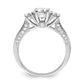 Brilliant Embers Rhodium-plated 45 Stone Micro PavÇ CZ Ring - WBC