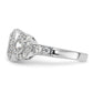 CZ 3-stone Ring - WBC