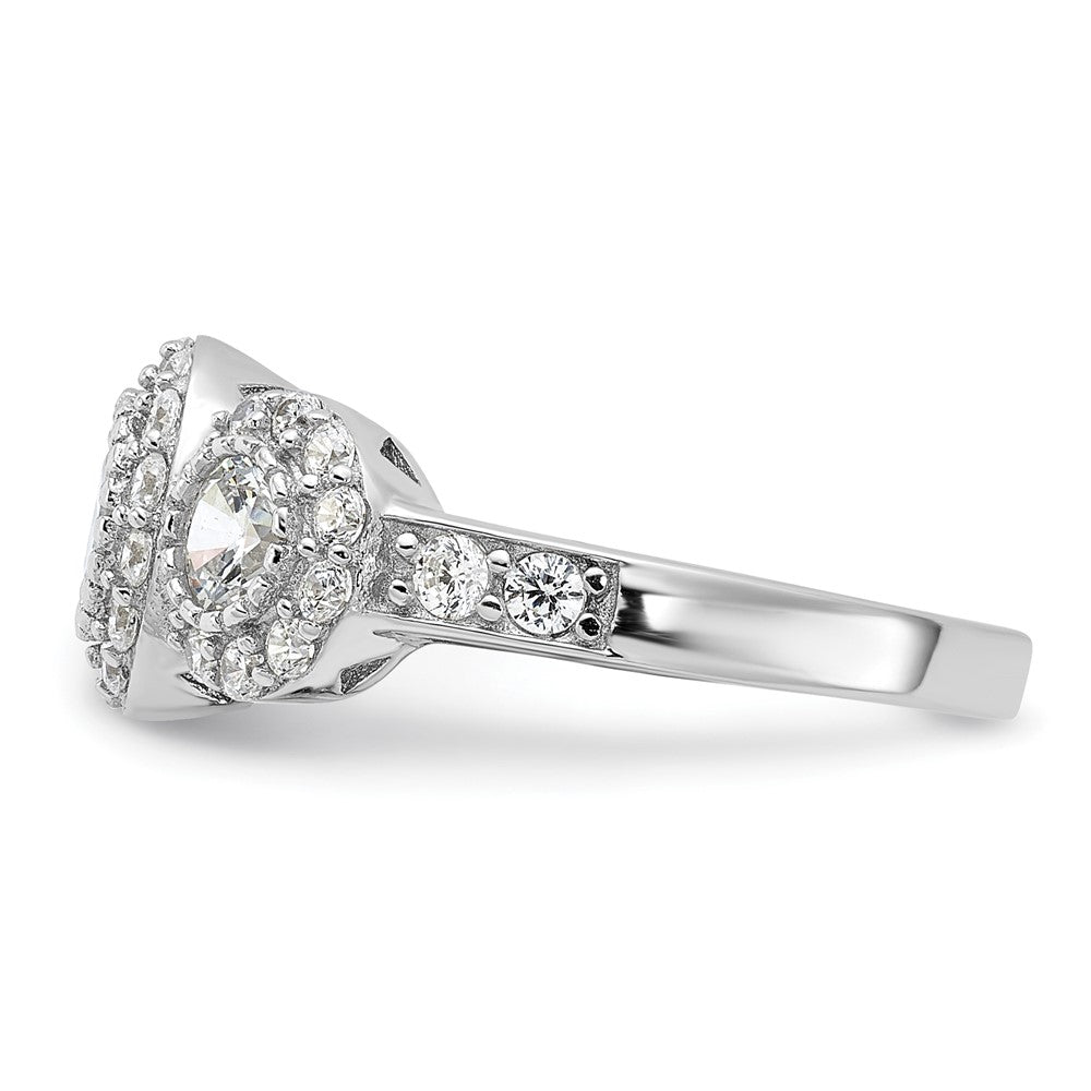 CZ 3-stone Ring - WBC