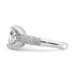 Square CZ Ring - WBC