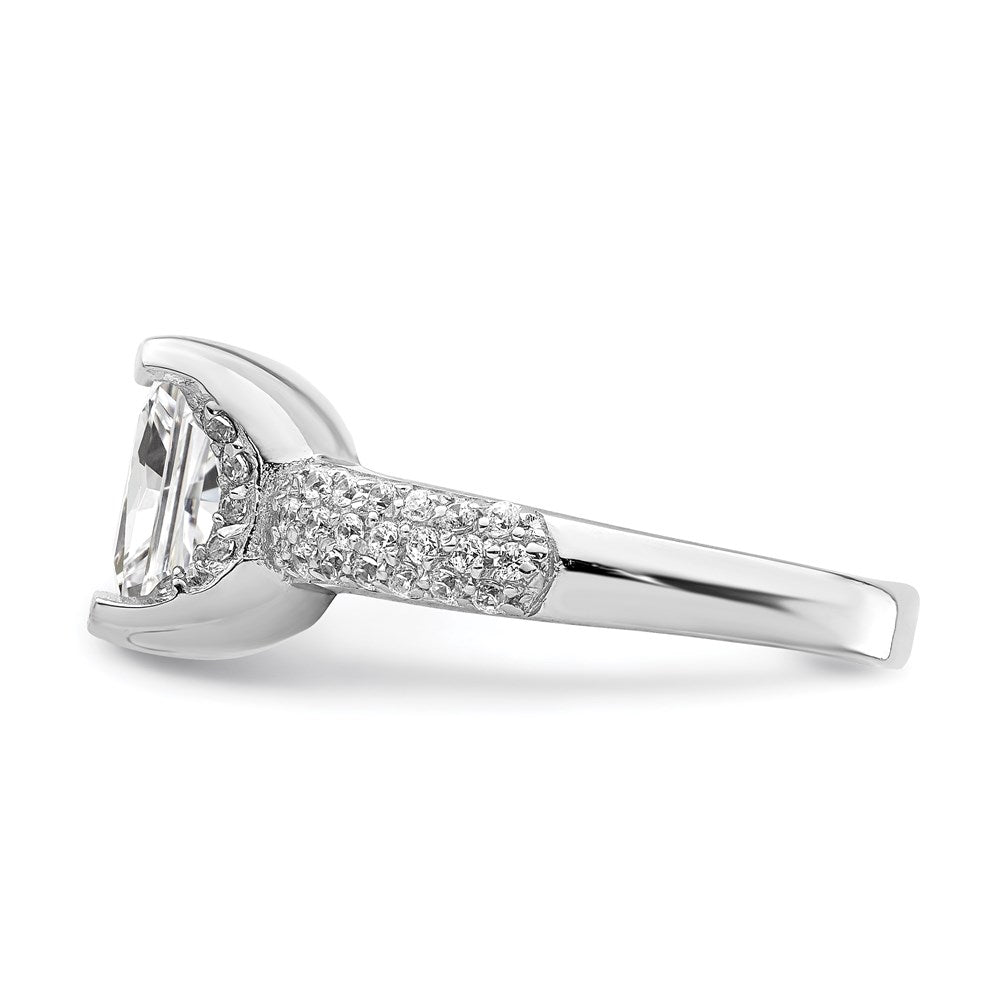 Square CZ Ring - WBC