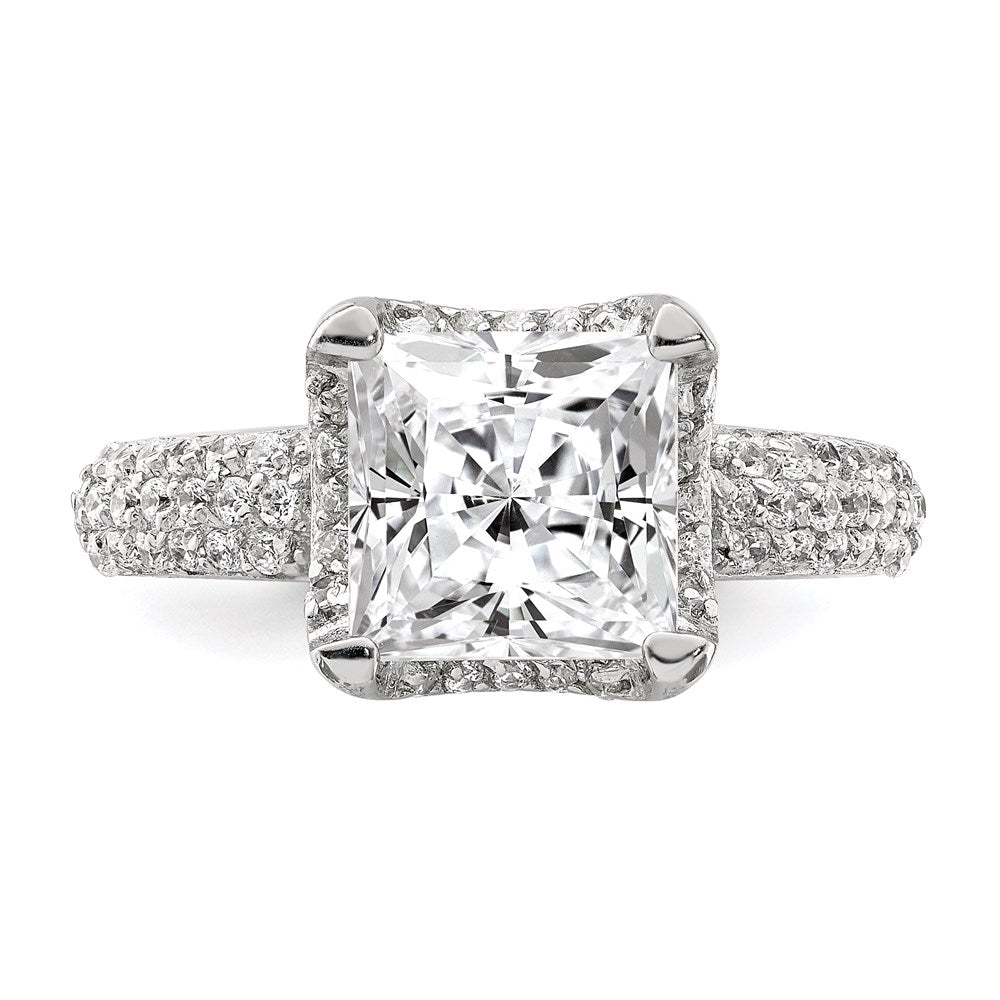 Square CZ Ring - WBC