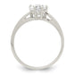 Solitaire Heart CZ Ring - WBC