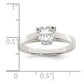 Solitaire Heart CZ Ring - WBC
