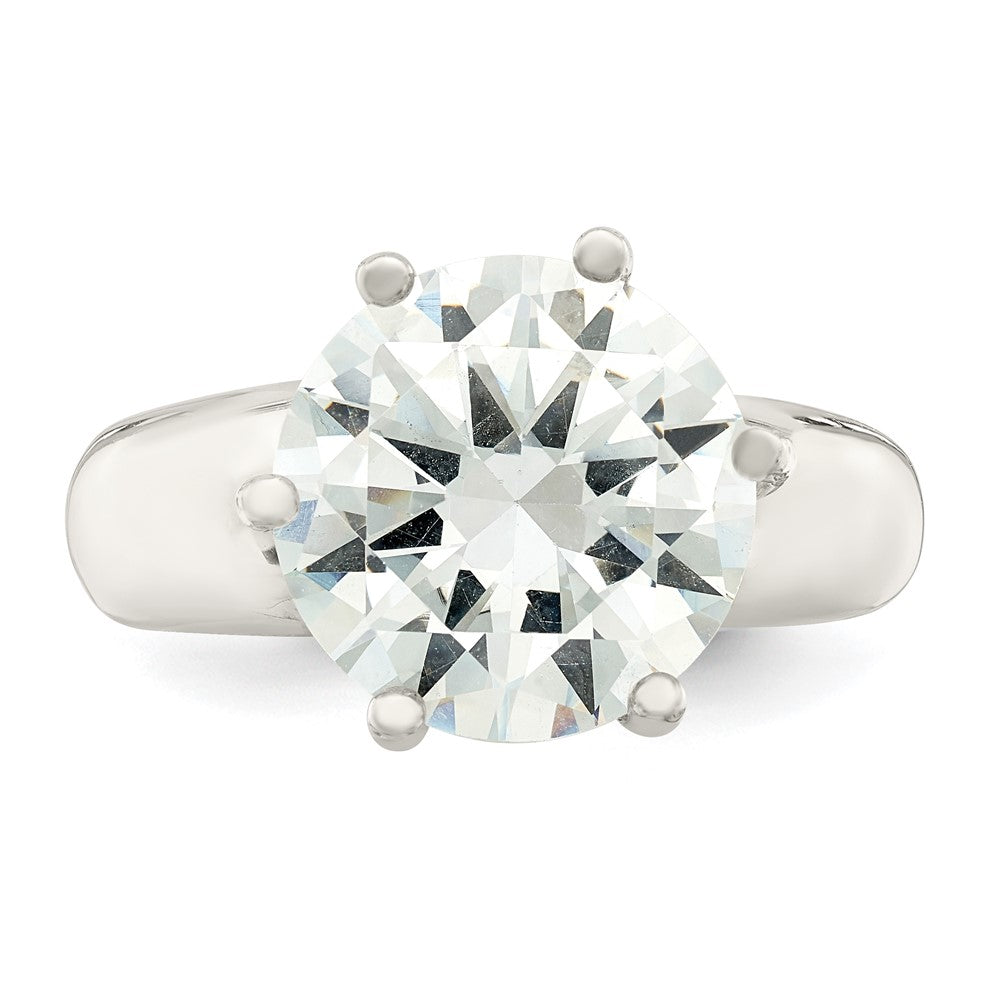 Solitaire Round CZ Ring - WBC